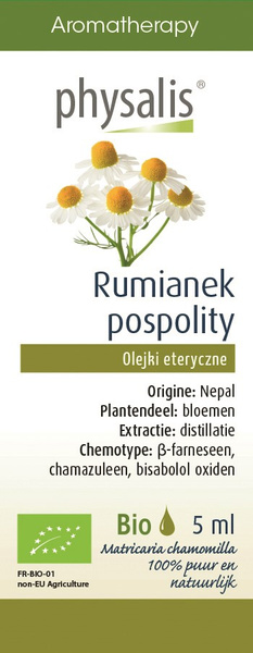 Olejek eteryczny rumianek pospolity 5 ml - Physalis (EKO)