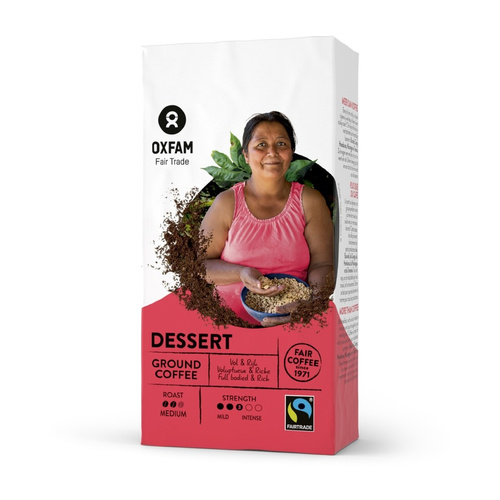 Kawa mielona arabica robusta deserowa fair trade 250 g - Oxfam