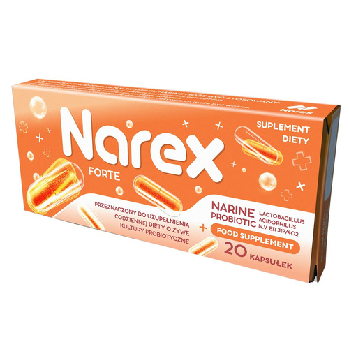 Probiotyk narine forte 20 szt. - Narex (EKO)