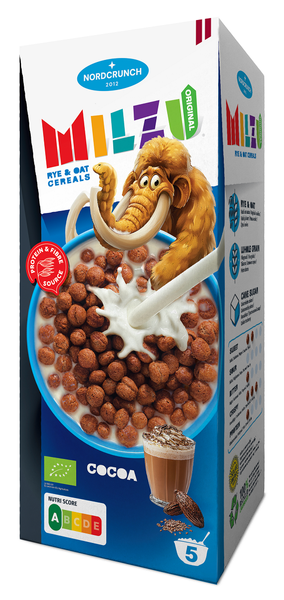 Kulki proteinowe kakaowe 150 g - Nordcrunch (EKO)