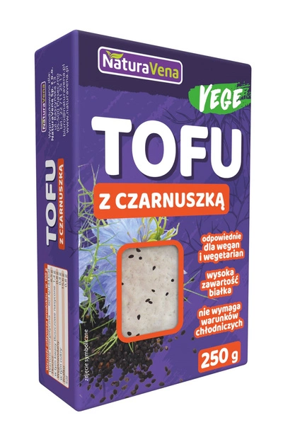 Tofu z Czarnuszką 250g - NaturaVena
