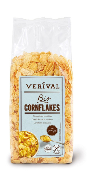 Płatki kukurydziane cornflakes bezglutenowe 250 g - Verival (BIO)