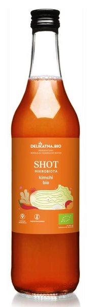 Shot Kimchi Probiotyczny Bio 500 Ml - Delikatna (Zakwasownia)