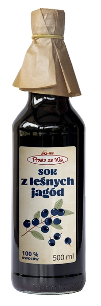 Sok Z Leśnych Jagód 500 Ml - Prosto Ze Wsi