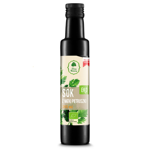 Sok z natki pietruszki 250 ml - Dary Natury (BIO)