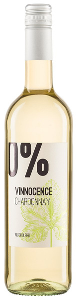 Wino bezalkoholowe chardonnay białe słodkie 750 ml - Vinnocence (EKO)