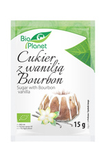 Cukier z wanilią bourbon 15 g - Bio Planet (BIO)