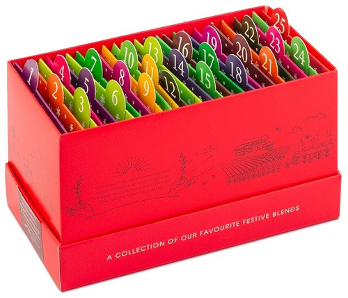 Kalendarz adwentowy herbaty luxury 13 smaków 25 szt. 44,5 g - English Tea Shop Organic (EKO)