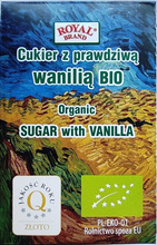 CUKIER WANILIOWY BIO 70 g - ROYAL BRAND