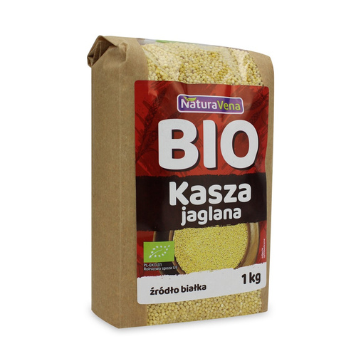 Kasza jaglana bezglutenowa 1 kg - Naturavena (BIO)