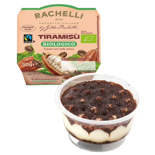 Deser tiramisu fair trade 90 g - Gildo Rachelli (BIO)