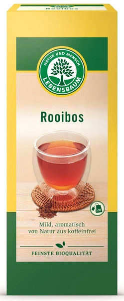 Herbatka Rooibos Ekspresowa Bio (20 X 1,5 G) 30 G  -  LEBENSBAUM