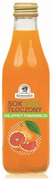 Sok Grejpfrut-Pomarańcza 250ml - Rembowscy