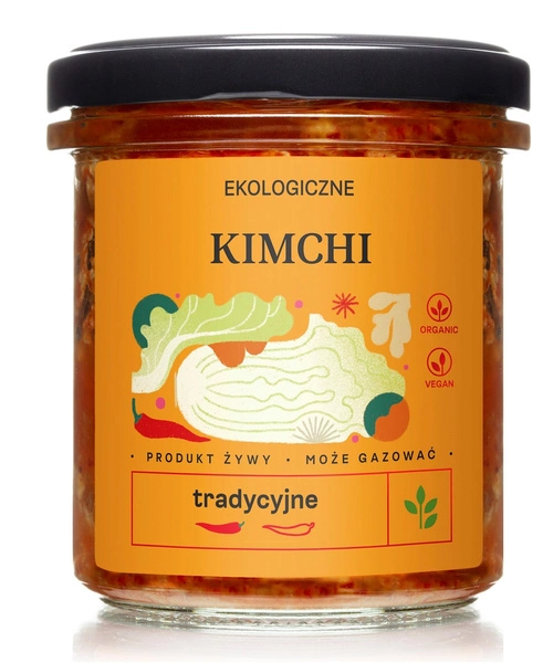 Kimchi Tradycyjne Bio 300 G - Delikatna (Zakwasownia)