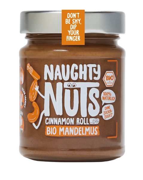 Krem Z Migdałami I Orzechami Nerkowca Z Cynamonem Bio 250 G - Naughty Nuts