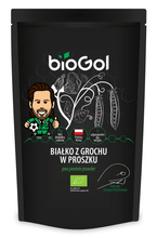 BIAŁKO Z GROCHU W PROSZKU BIO 500 g - BIOGOL