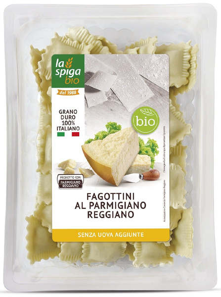 Fagottini świeże z parmezanem 250 g - La Spiga (EKO)