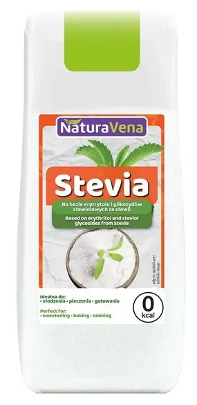 Erytrytol ze stweią stevia 150 g - Naturavena