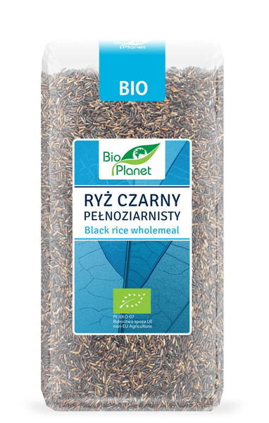 Ryż Czarny Pełnoziarnisty 400g - Bio Planet