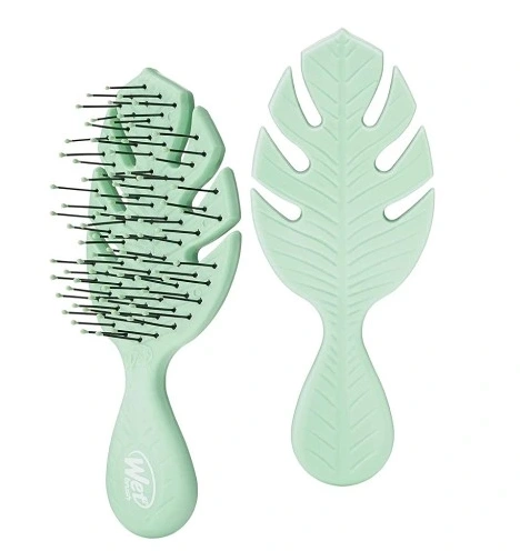 Szczotka Do Włosów Detangler Mini - Zielona - Wet Brush (Go Green)