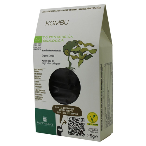 Algi morskie suszone kombu 25 g - Porto Muinos (EKO)