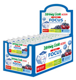 Lizak wiśniowo jagodowy na koncentrację bez cukru bezglutenowy 6 g - Zdrowy Lizak