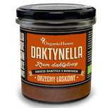 KREM KOKOSOWO - DAKTYLOWY ORZECHY LASKOWE BEZGLUTENOWY BIO 280 g - ORGANIC HOUSE (DAKTYNELLA)