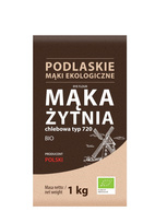 Mąka żytnia chlebowa (typ 720) 1 kg - Bio Life Mąki Podlaskie (BIO)