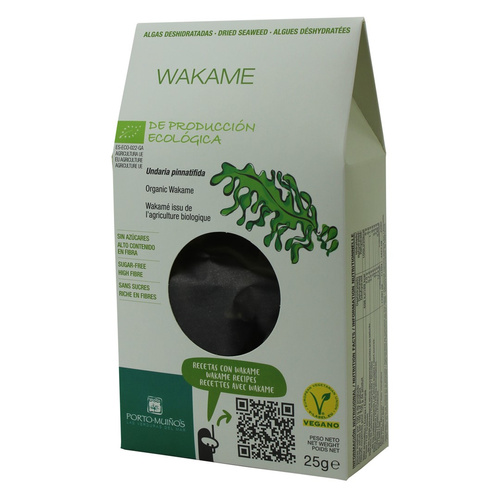 Algi morskie suszone wakame 25 g - Porto Muinos (EKO)