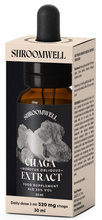 Grzyby chaga ekstrakt w kroplach 30 ml - Shroomwell