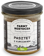 Pasztet Drobiowo   Wieprzowy Bio 180 G (Słoik)  -  FARMY ROZTOCZA