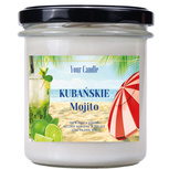 ŚWIECA SOJOWA KUBAŃSKIE MOJITO 300 ml - YOUR CANDLE