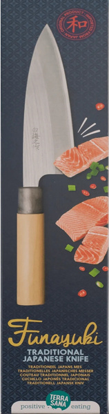 Nóż japoński tradycyjny funayuki do krojenia ryb 250 g – Terrasana