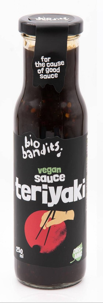 Sos Wegański Teriyaki Bio 250 Ml - Bio Bandits