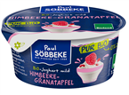Jogurt kremowy malina granat 3,8 % 150 g - Sobbeke (EKO)