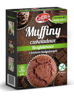 MIESZANKA NA MUFFINY CZEKOLADOWE Z KREMEM BUDYNIOWYM 310 g - CELIKO