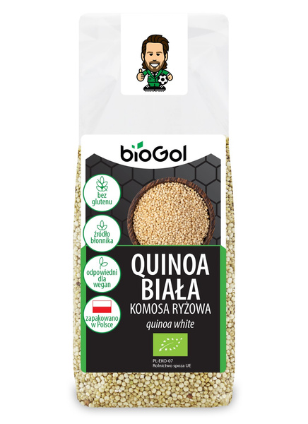 Quinoa biała komosa ryżowa bezglutenowa 250 g - Biogol (EKO)