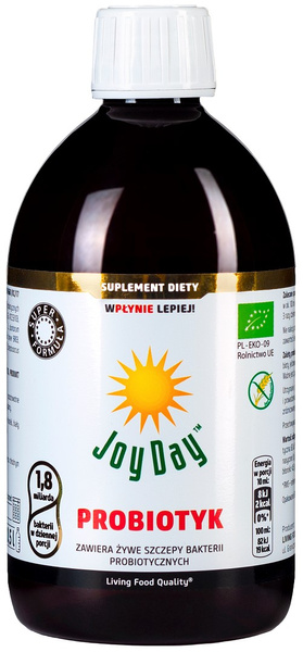 Probiotyk bezglutenowy 500 ml - Joy Day (BIO)