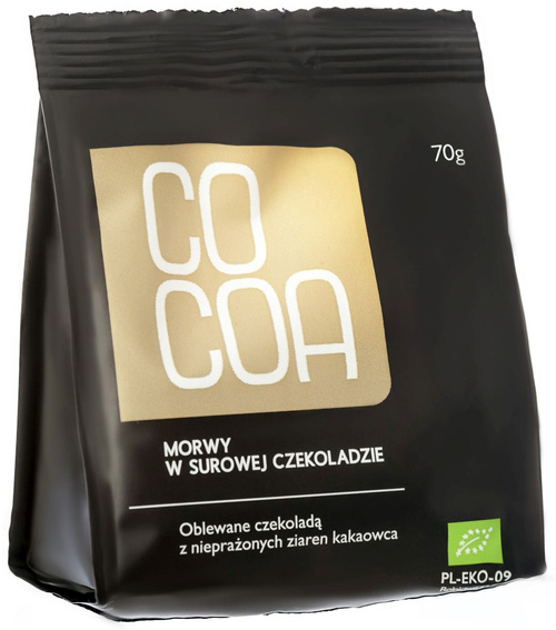 Morwy w Surowej Czekoladzie 70g - COCOA EKO