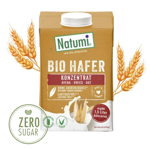 Koncentrat napoju owsianego bez dodatku cukru 500 ml - Natumi (EKO)