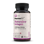 Kolagen z dzikiego dorsza i wit. C bezglutenowy 90 szt. - Pharmovit
