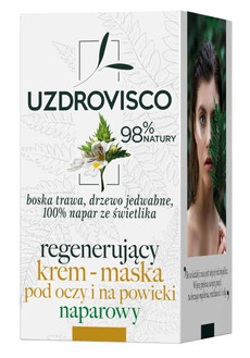 Krem maska pod oczy i na powieki regenerujący naparowy 25 ml - Uzdrovisco