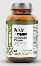 Dzikie oregano ekstrakt  bezglutenowy 60 kapsułek 300 mg - Pharmovit