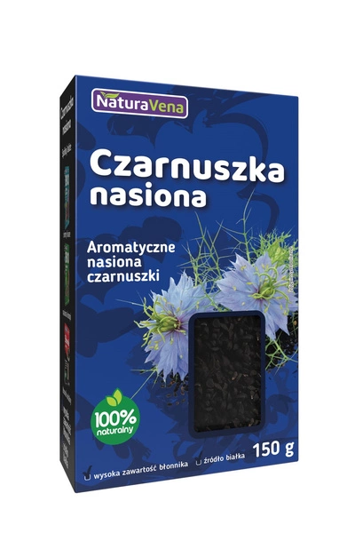 Czarnuszka Ziarno 150g - NaturaVena