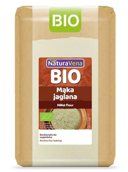 Mąka jaglana 500 g - Naturavena (EKO)