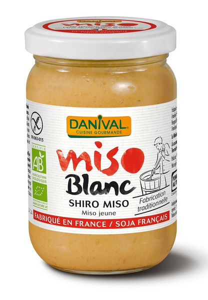 Miso Shiro Białe Bezglutenowe 200g - Danival