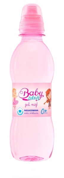 Woda Źródlana Niegazowana Girl 250 Ml  -  AQUA EAST (BABY ZDRÓJ)