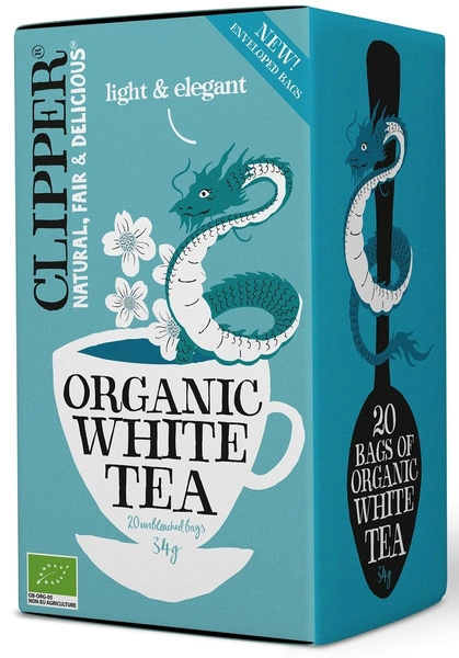 Herbata Biała Bio (20 X 1,7G) 34 G -  CLIPPER