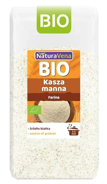 Kasza manna 400 g - Naturavena (EKO)