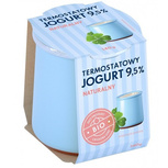 Jogurt termostatowy naturalny 9,5 % 140 g - Yömleko (BIO)